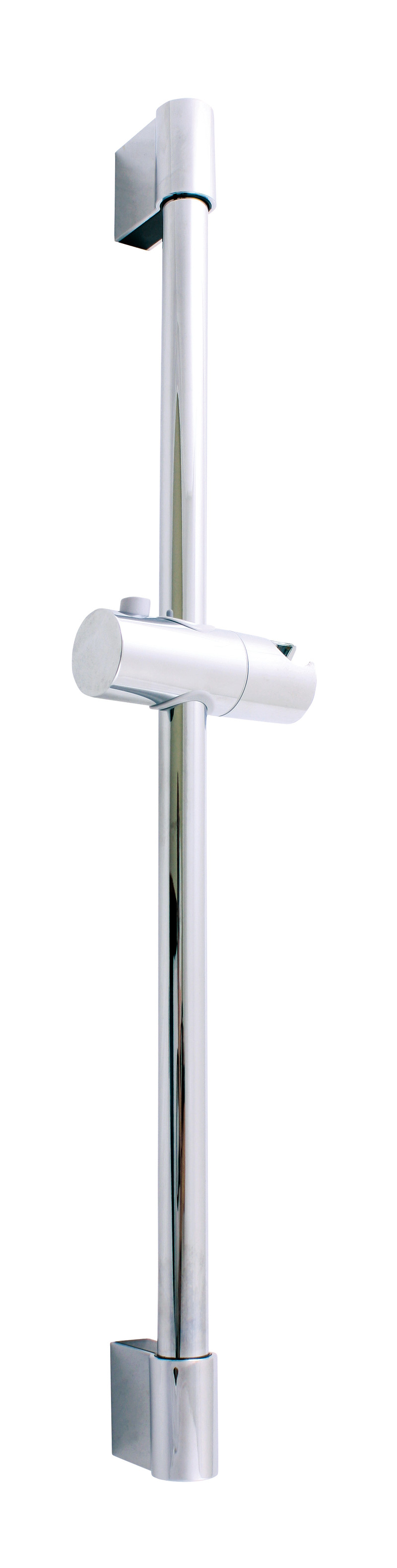 Shower bars with movable holder for hand shower