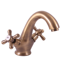 Washbasin faucet MORAVA RETRO bronze