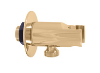 Shower holder with water outlet GOLD