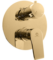 Built-in shower lever mixer COLORADO GOLD