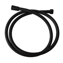 Shower hose durable plastic black matt  150cm BLACK MATTE