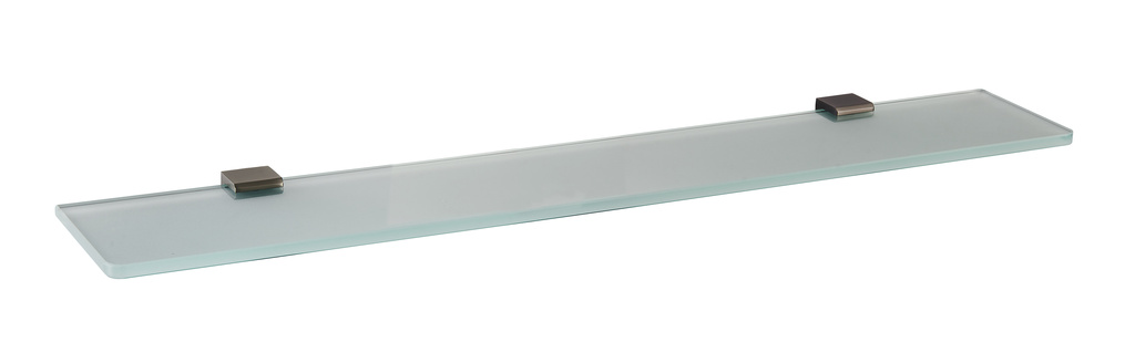 Glass shelf 600mm - metal grey Bathroom accessory NIL