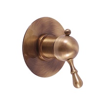 Built-in shower lever mixer LABE - Bronze
