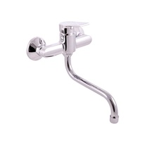 Sink lever mixer wall-mounted COLORADO